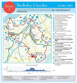 Tudor Caravan Park: Berkeley Circular Cycling Route
